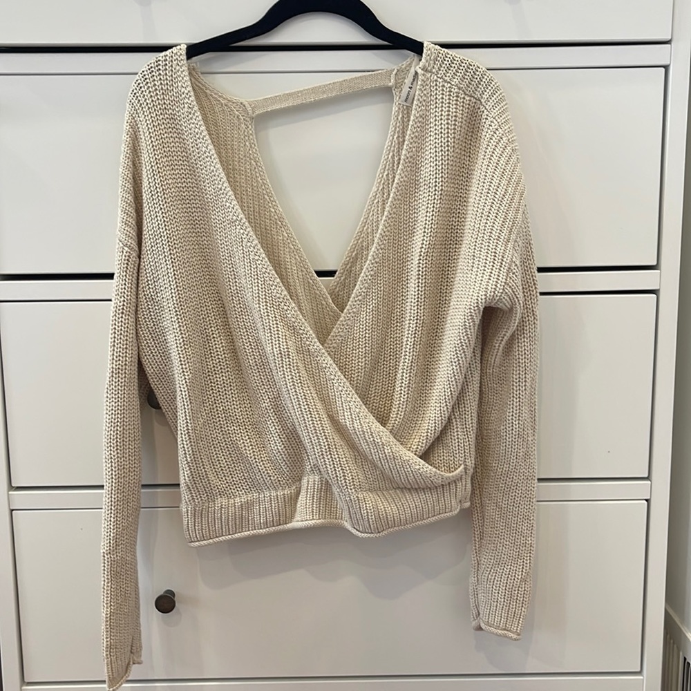 Cream Knit Sweater